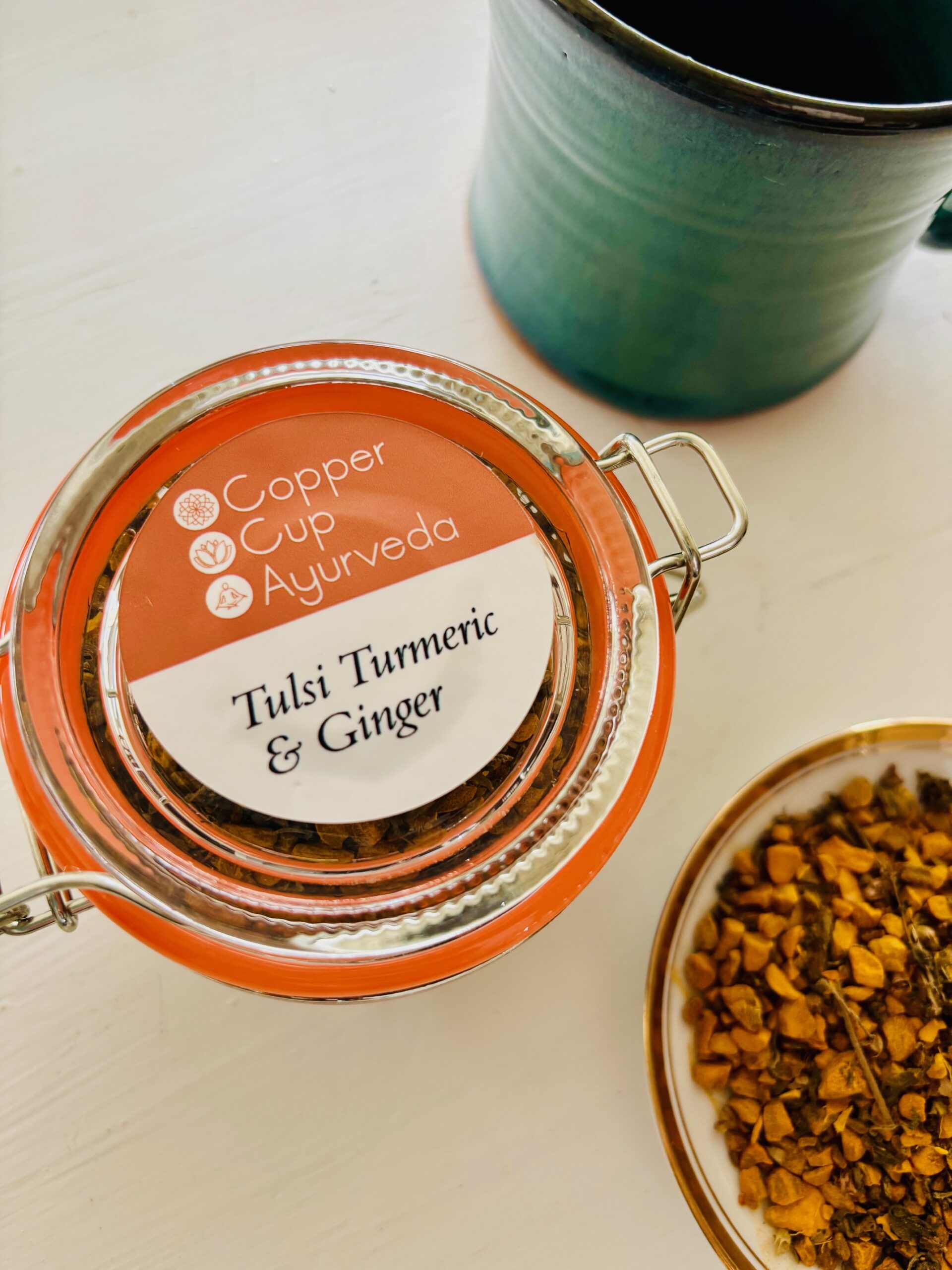 Organic Tulsi Turmeric Tea - Image 2